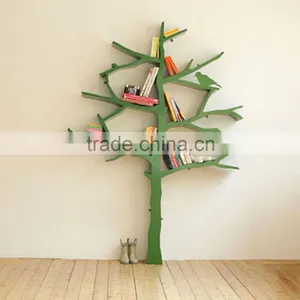 H007 Diy Bookcase Wall Shelf thumbnail-1