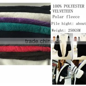 Cotton Velveteen,polar Fleece,plush Fabric,Super Warm Blanket Clothing Inside Lining,fleece Lamb Fur Fabric thumbnail-1