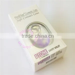 14.5mm Contact Lens New Fashion FreshTone Super Naturals 1 Tone Sweet Violet Beauty Korea Contact Lenses Wholesale Quality Choice thumbnail-1