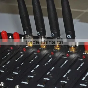 2G CDMA Qualcomm D900 HSUPA 8 Port GSM GPRS Modem With at Command Replaceable Antenna thumbnail-2
