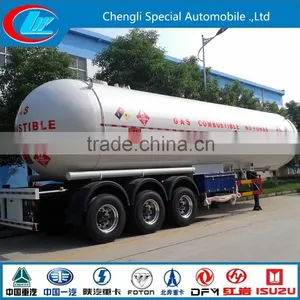 3 Axles Lpg Semi Trailer 56m3 Lpg Tank Semi Trailer Lpg Semi Trailer thumbnail-1