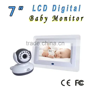 Wireless Family 7" LCD Digital Baby Monitor thumbnail-2