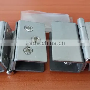HJ-068 Best Price 10cm Square Stainless Steel Double Hinge China Supplier Glass Hinge thumbnail-2
