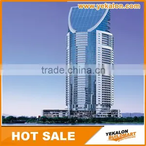 Yekalon Hot Selling and to Quaility Exposed Frame Glass Curtain Wall thumbnail-3
