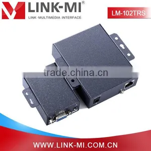 LINK-MI LM-102TRS 200m VGA Extender Sender Receiver Over Cat5 Support Local and Remote VGA Monitors thumbnail-4