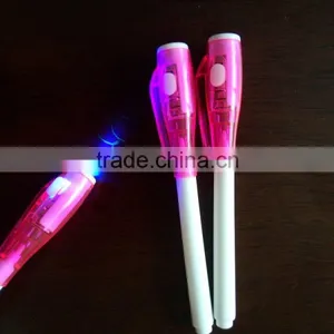 High Quality Permanent Invisible Ink Marker Pen With UV Light thumbnail-1