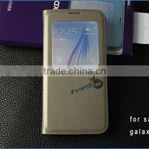 High Quality TPU Case for Samsung Galaxy ,leather Phone Case for Samsung Galaxy S6 thumbnail-3
