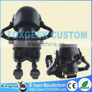 Skeleton Themed Novelty Shape Usb Flash Drive,Custom Stylish OEM Promotional Gift Memory Stick Wholesale Factory thumbnail-1