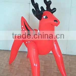 Wooden Cute Sika Deer,linden Wood thumbnail-1