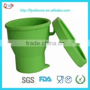Gold Supplier Hot Selling Silicone Vacuum Tea Cups With Silicone Lid thumbnail-1
