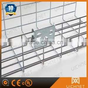 UL, CE, RoHS Perforated Galvanized Stainless Steel Wire Basket Cable Tray thumbnail-4