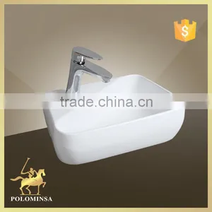 Made in China Bathroom Wash Hand Basin With Single Hole thumbnail-1