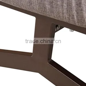 Gray Fabric Cheap Functional Folding Sofa Bed Folding Single Bed thumbnail-6