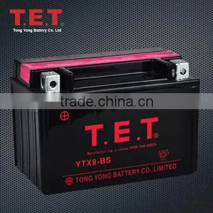 SCL-2012122282 High Quality YTX9- BS Motorcycle Standard Storage Battery Dry-charged Lead Acid Battery thumbnail-3