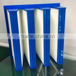 4V-type Filter/high Efficiency H13 V-type Air Conditioning Industrial Air Filter thumbnail-2