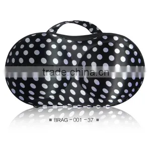 Cheap Wholesale Travel Bra and Underwear Storage Box Case Bra and Panty Bag thumbnail-4
