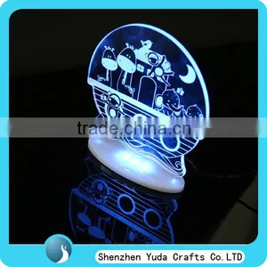 Best Selling Acrylic Display With Light, Custom Made Led Display Wholesale Led Sign Base thumbnail-1