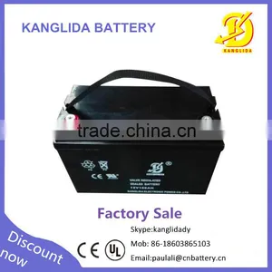 12v 100ah Lead Acid Solar Battery 100 Amp Rechargeable UPS Battery thumbnail-4