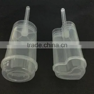 Christmas Hot Selling Round or Heart Shape PP Cake Decoration Tubes With Lid thumbnail-4