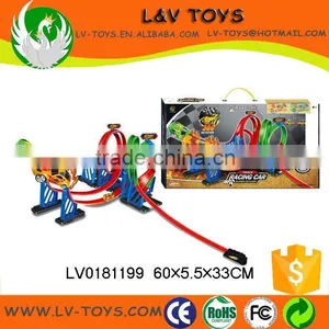New Design Orbital Toys Pull Back Railway Car Play Set thumbnail-1