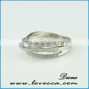Wholesale Fashion Charms Women 925 Silver Ring With Clear Zircon Meda in China thumbnail-3