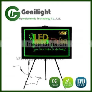 60*80cm Customized Restaurant Erased LED Menu Board Signage Magic thumbnail-3