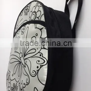 2015 Backpack Bag, Canvas Backpack School Backpack thumbnail-3