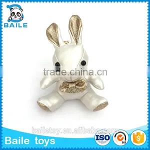 Best Workmanship Custom Plush Animal Toy Rabbit Keychain thumbnail-1