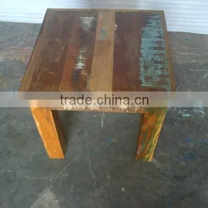 RECYCLE WOOD CENTRE TABLE thumbnail-1