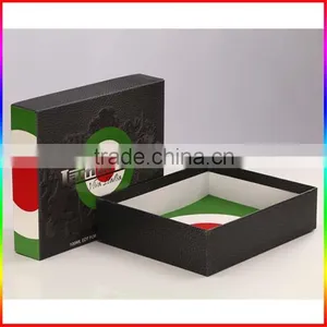 Rectangular Cardboard Paper Rigid Gift Box With Lid and Insert Inlay thumbnail-1