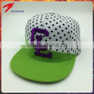 Fashion Custom Design Cotton 6 Panel 3D Embroidery Snapback Hat thumbnail-1