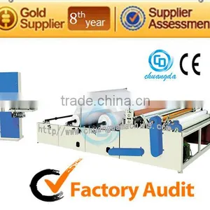 C:CDH-1575-B Rewinding and Punching Toilet Paper Roll Machine thumbnail-1