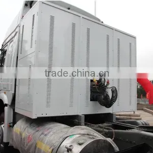 New Model Sinotruk Howo 340hp 6*4 LNG Prime Mover for Sale thumbnail-3