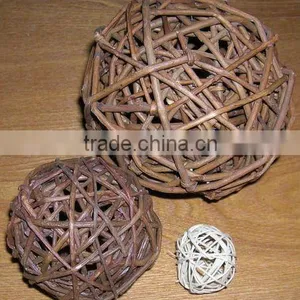 Wicker Ball,willow Ball thumbnail-1