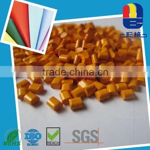 Yellow Masterbatch for PP Spun-bond Nonwoven Fiber thumbnail-1