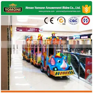Mini Train Coin Operated Kids Rides Game Machine for Supermarket thumbnail-2