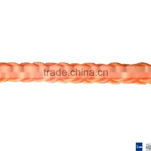 8 Plait Orange Polypropylene Mutifilament Ropes thumbnail-1
