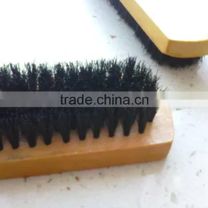 Factory Price Cheap Round Shape Wooden Shoes Brush thumbnail-5