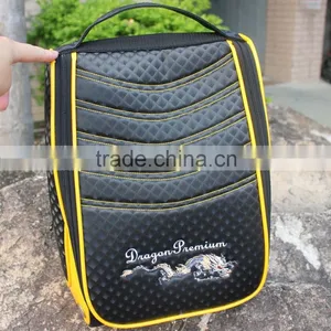 Custom pu Leather Golf Shoe Bags thumbnail-1