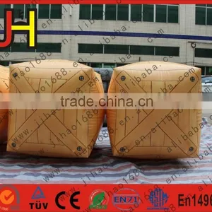 Sample Testing High Quality Paintball Inflatable Box Bunkers For Sale thumbnail-1