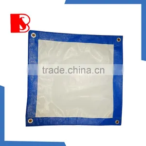 Factory Supplier pe Coated Tarpaulin PE Tarpaulin Sheet Cover Tarpaulin pe Transparent Leno Tarpaualin thumbnail-2
