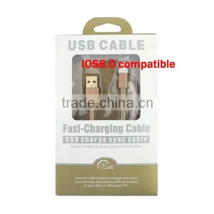 USB Cable For IPhone5/iPhone5S/iPhone6/IPHONE6 Plus thumbnail-1