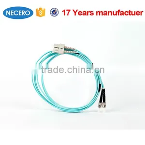 SC-ST Om3 Fiber Patch Cord With Single-mode LSZH Jacket thumbnail-1