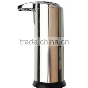 Wholesale Competitive Price ABS Chrome Waterproof Sensor Stainless Steel Automatic Soap Dispenser thumbnail-1