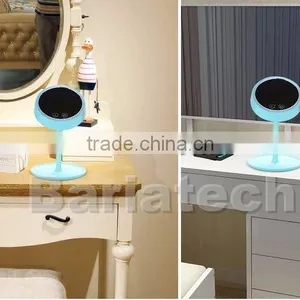 Fashional Touch Screen LED Make-up Mirror Lighted & Desktop Make Up Mirror With LED Light Lamp thumbnail-3