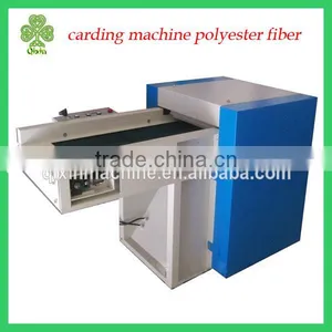Prevailing Carding Machine Polyester Fiber for Sale /polyester Fiber Filling Machine thumbnail-1