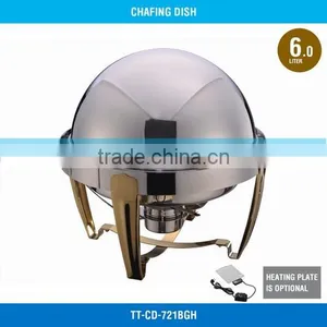 Induction Cooker Chafing Dishes - 6 L, 201 S/S, 480*520*450 MM, TT-CD-721BGH thumbnail-1
