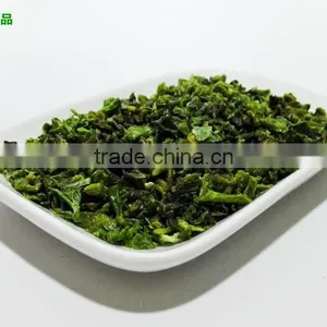 Fresh Air Dried Dehydrated Green Bell Pepper Granules thumbnail-3