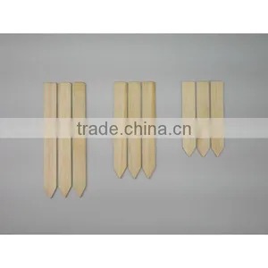 4 Inch Yellow Natural Plant Wooden Label thumbnail-5