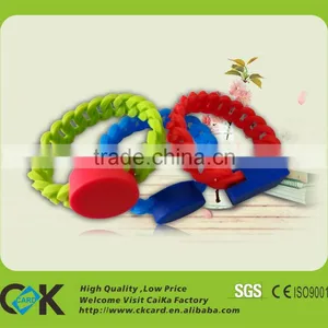 Competitive Price! Custom Silicone Rubber id Bracelet With High Quality thumbnail-1